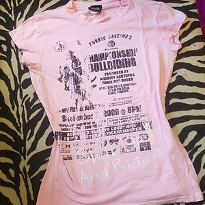 Y2K Champ Bullriding T Shirt